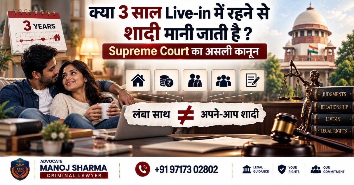 3 साल Live-in Relationship में रहने से शादी मानी जाती है क्या