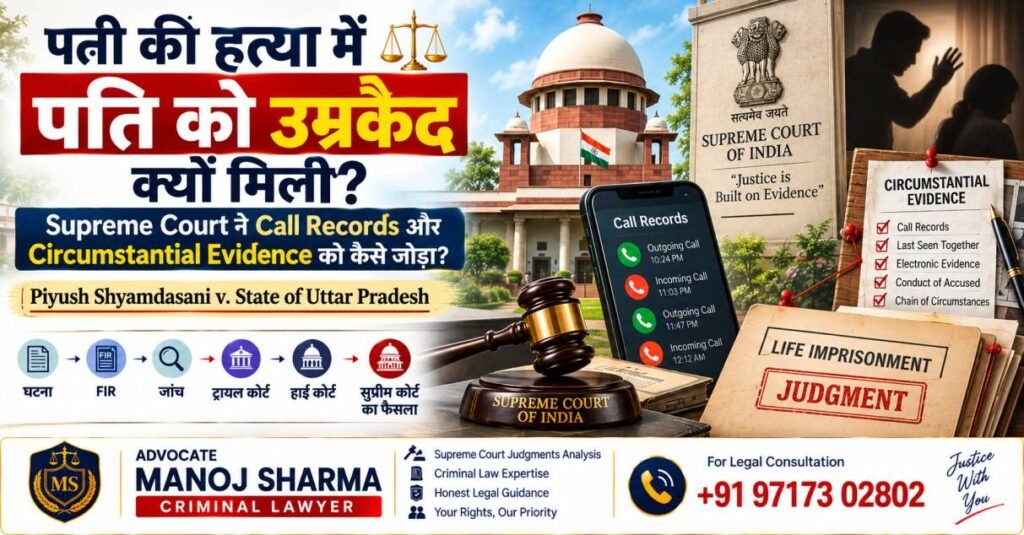 Piyush Shyamdasani Supreme Court murder judgment 2026